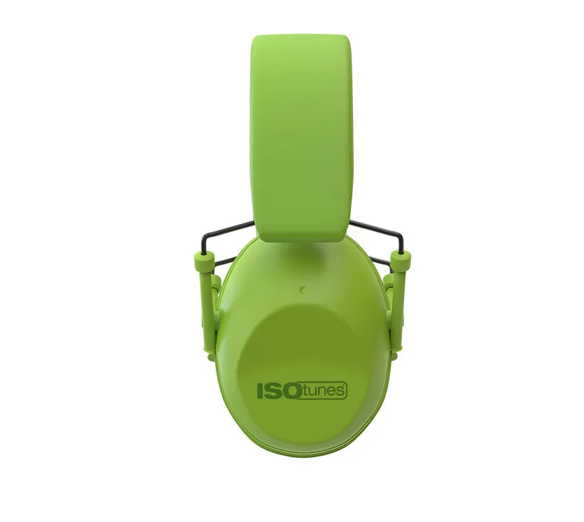 ISOTunes Sport Junior Ear Defenders Green 2.webp