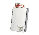 Bisley Pheasant Trekking 8oz Hip Flask.webp