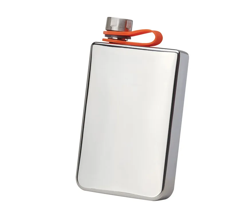 Bisley Plain Trekking 8oz Hip Flask.webp