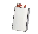 Bisley Plain Trekking 8oz Hip Flask.webp