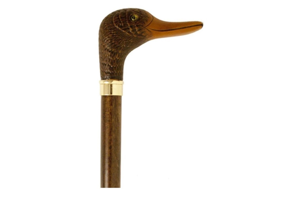Bisley Maple Stick with Duck Head Handle