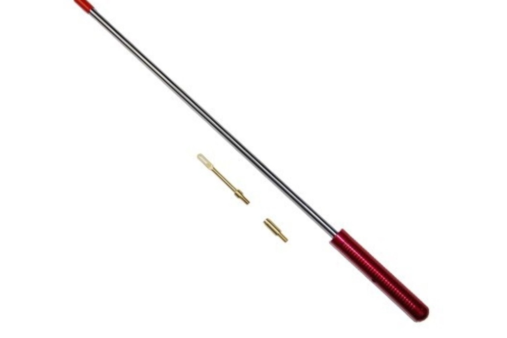 Pro - Shot Stainless Steel Rifle Rod With Jag - .22-.26 Cal