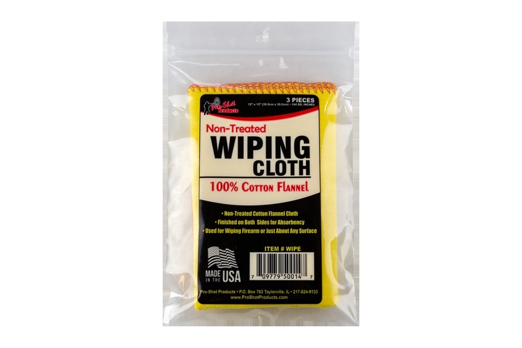 Pro - Shot Non - Treated Wiping Cloth
