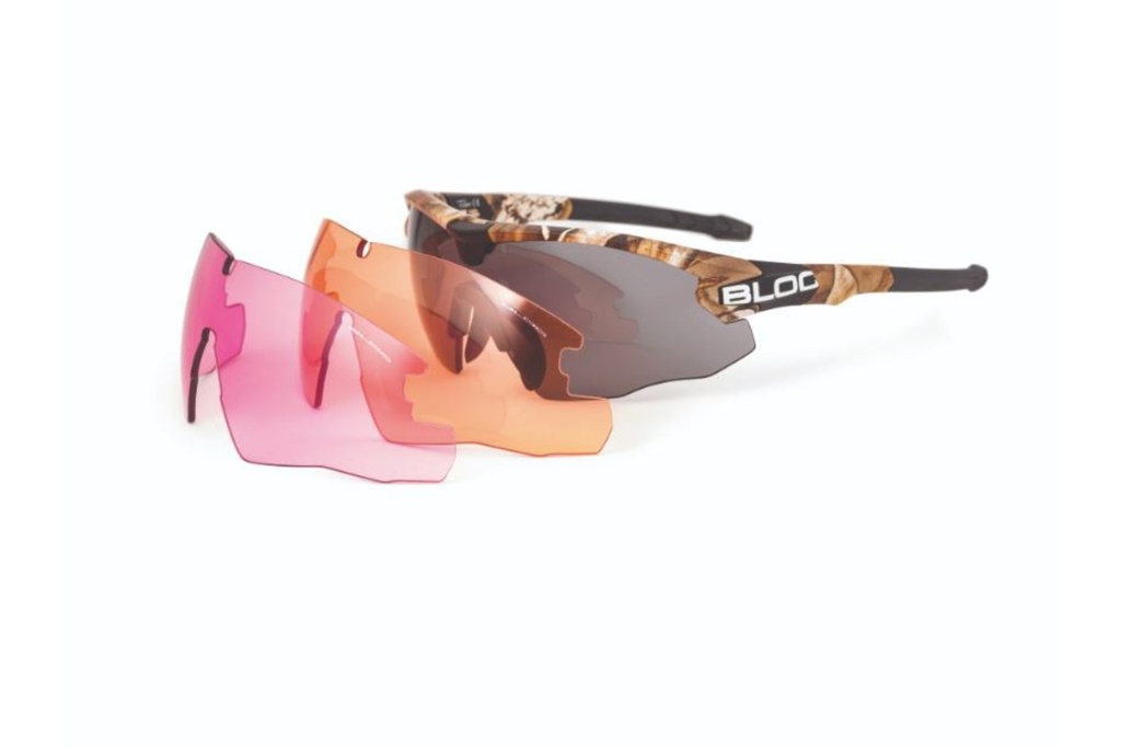 Bloc Shooting Glasses - Camo Frame