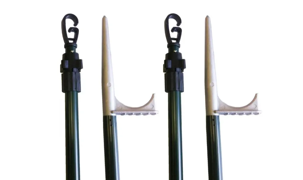 A1 Decoys Heavy Duty Hide Poles With Camo A1 Decoy Canvas Bag