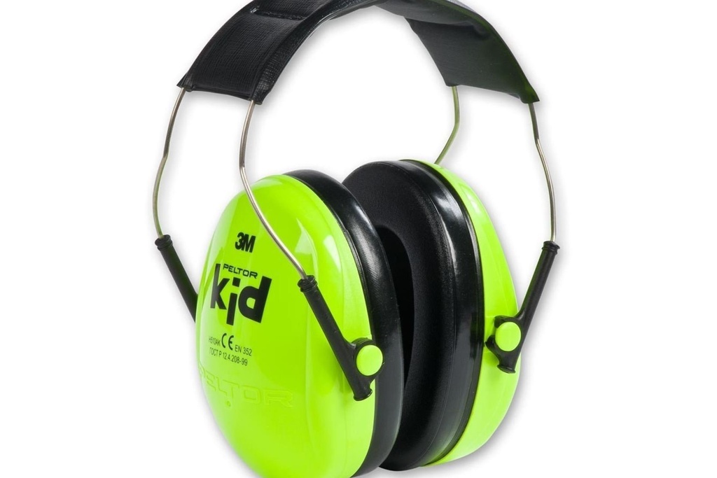 Peltor Kid Neon Yellow Hearing Protection