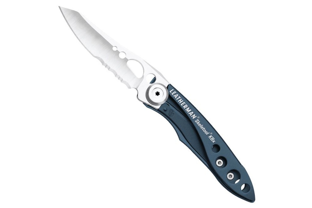 Leatherman Skeletool KBx Knife - Denim Blue