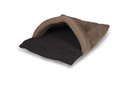HiK9 Extra Large Chocolate & Tan Snuggle Tunnel