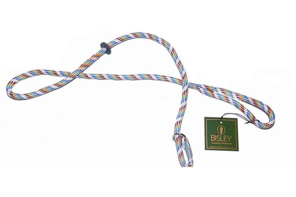 Bisley Loose Braid Dog Slip Lead - Multicoloured