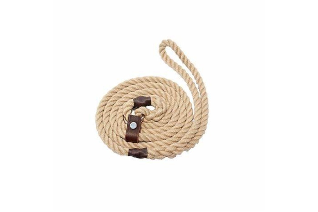 Bisley Dog Lead Natural Rope 12mm