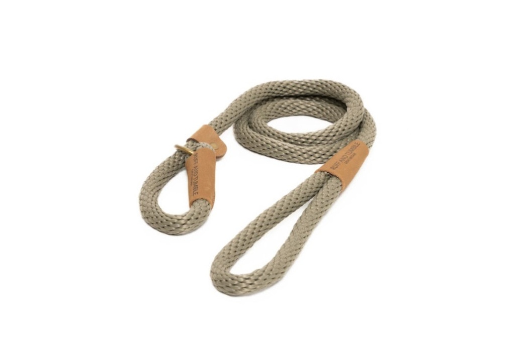 Ruff and Tumble Slim Slip Lead - Moss