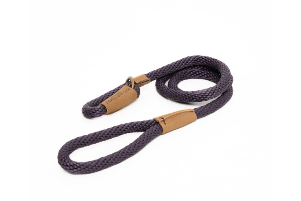 Ruff and Tumble Slim Slip Lead - Blackberry