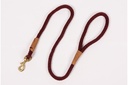 Ruff and Tumble Slim Clip Lead - Burgundy