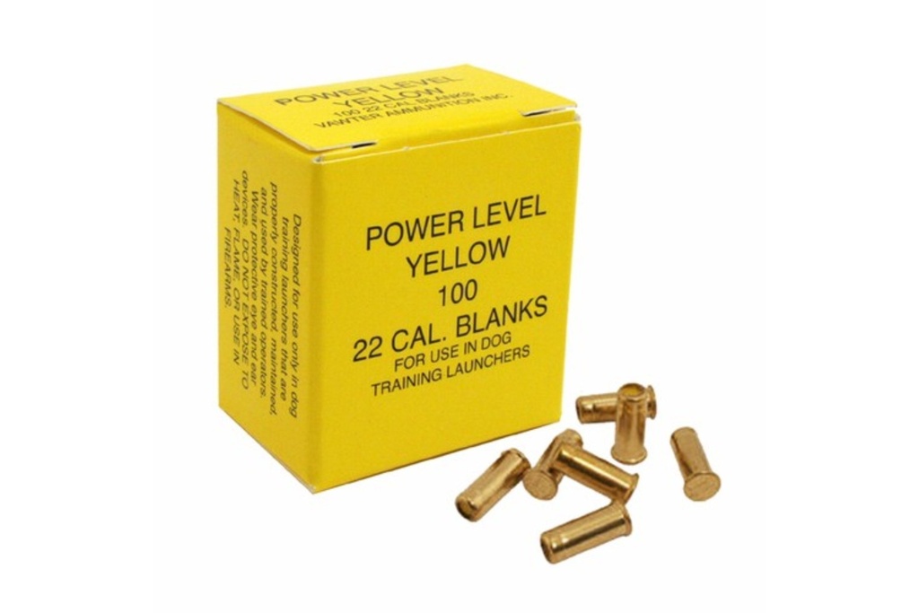 Bisley .22 Blanks for Dummy Launcher - Yellow (Medium)