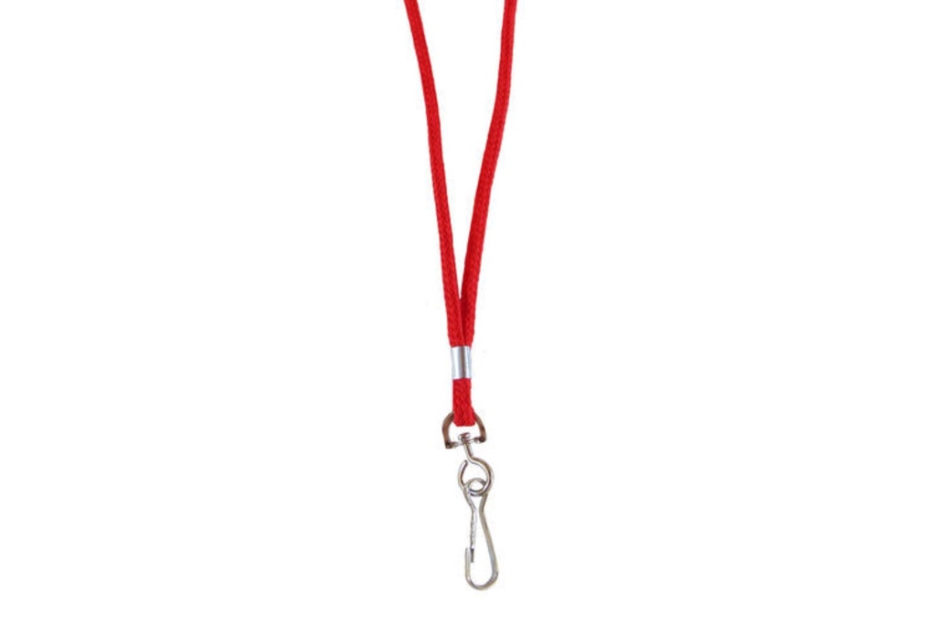 Sporting Saint Fixed Lanyard - Red