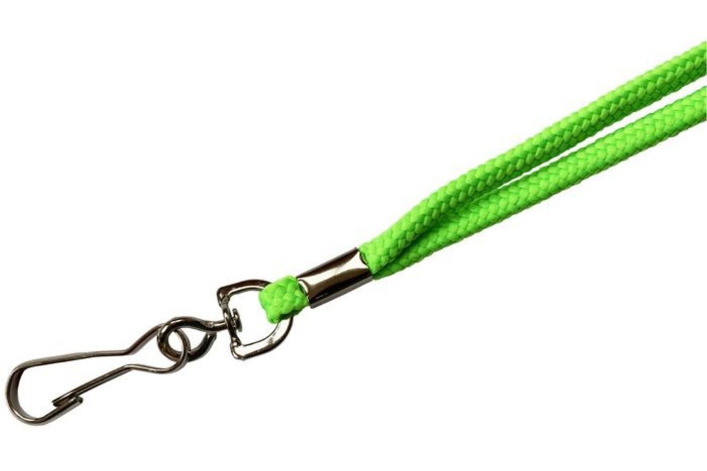 Sporting Saint Fixed Lanyard - Neon Green