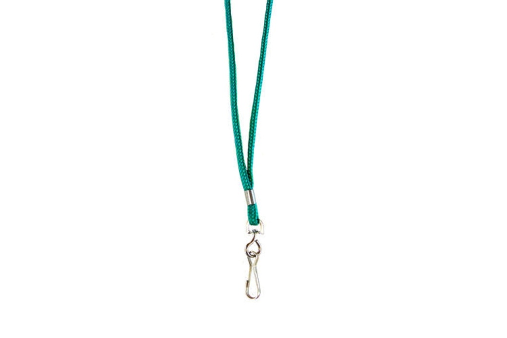 Sporting Saint Fixed Lanyard - Emerald Green