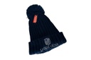 Ladds Guns Adult Ribbed Knitted Beanie With Pom Pom - Navy