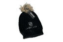 Ladds Guns Adult Oval Knit Beanie With Pom Pom - Black