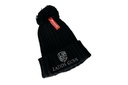 Ladds Guns Adult Ribbed Knitted Beanie With Pom Pom - Black