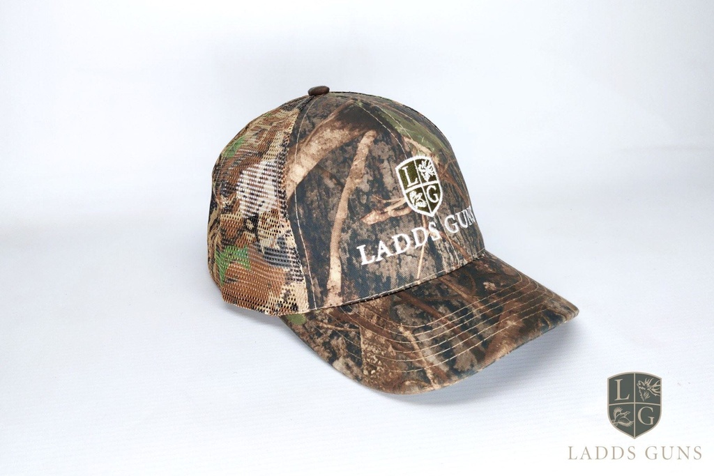 Ladds Guns Timber Camo Mesh Cap