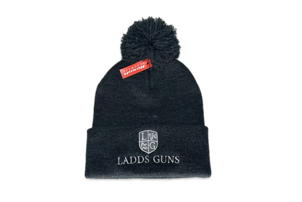 Ladds Guns Childrens Beanie - Charcoal Grey