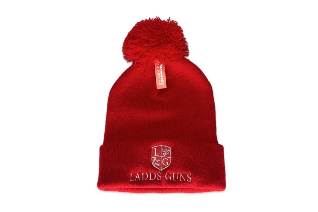 Ladds Guns Childrens Beanie - Red