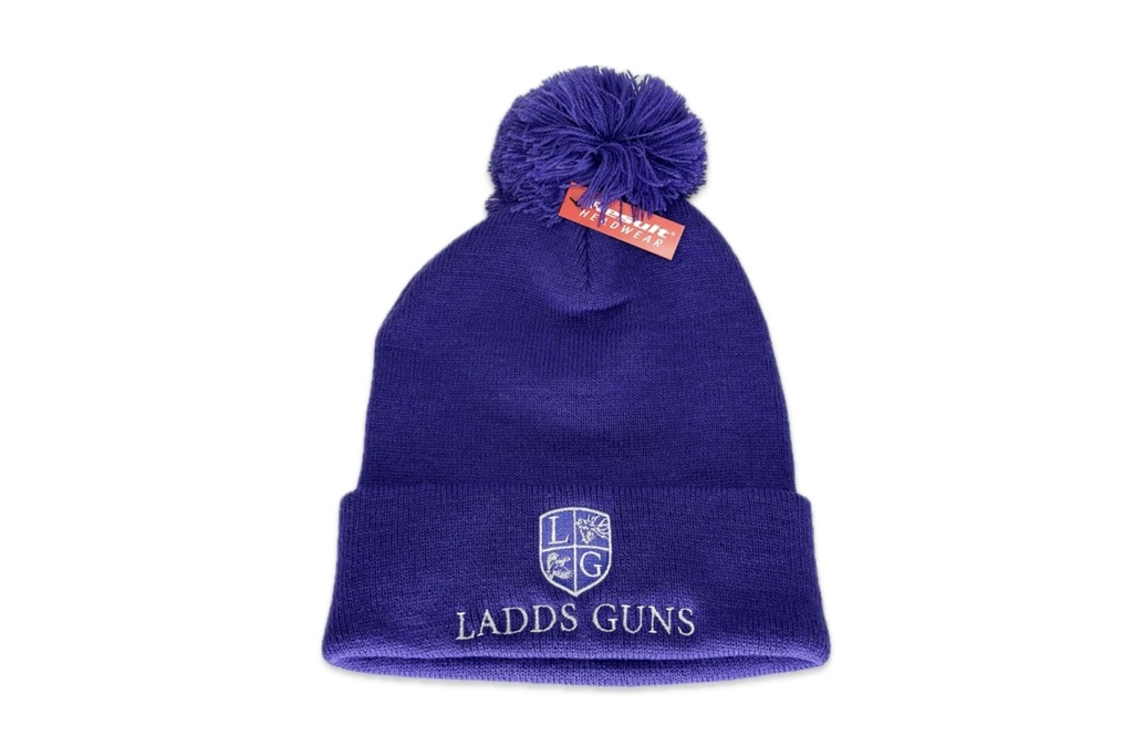 Ladds Guns Childrens Beanie - Purple