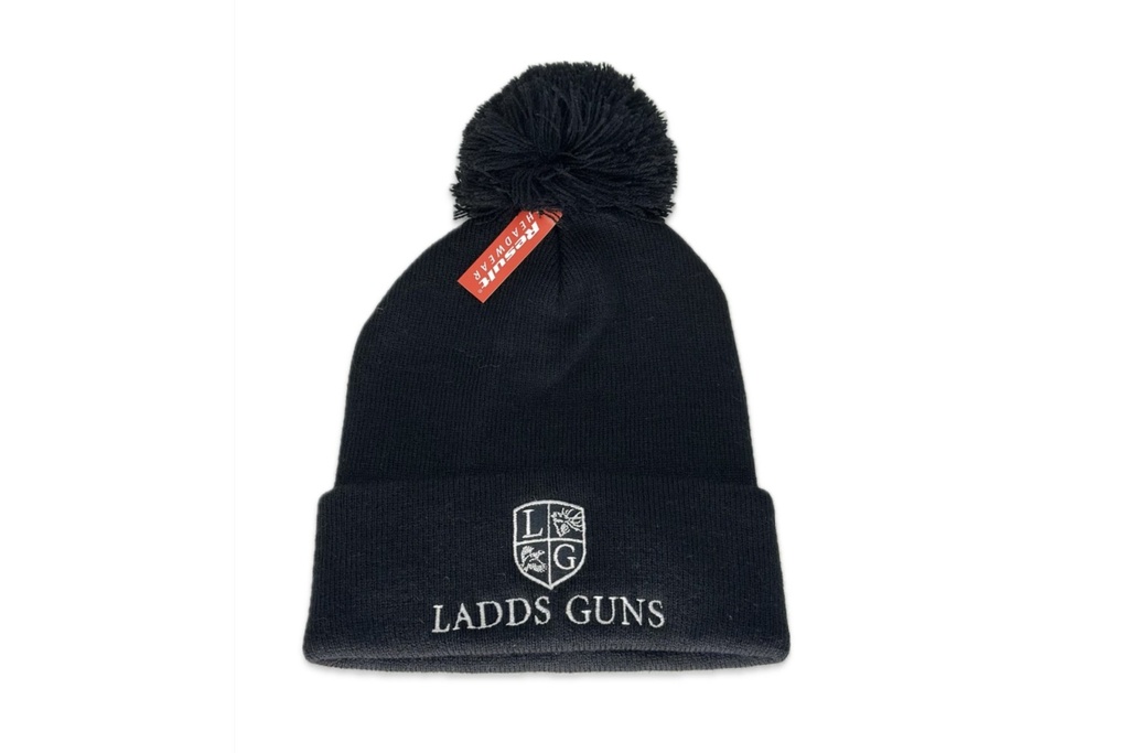Ladds Guns Childrens Beanie - Black