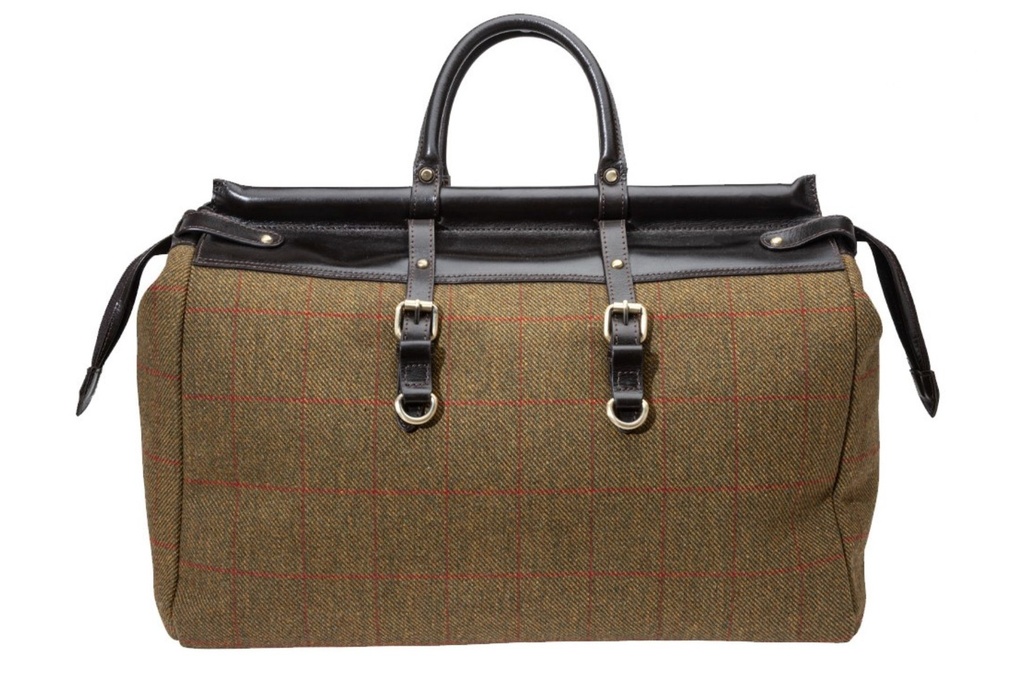 Parker-Hale Hambledon Tweed Weekender Bag