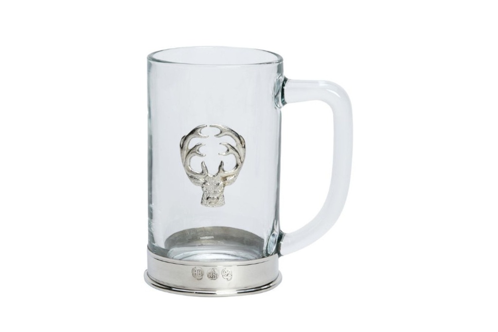 Bisley Glass Tankard - Stag