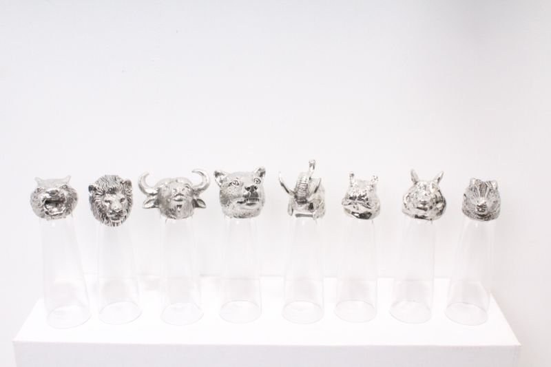 Wutschka Rhino's Head Stirrup Cup