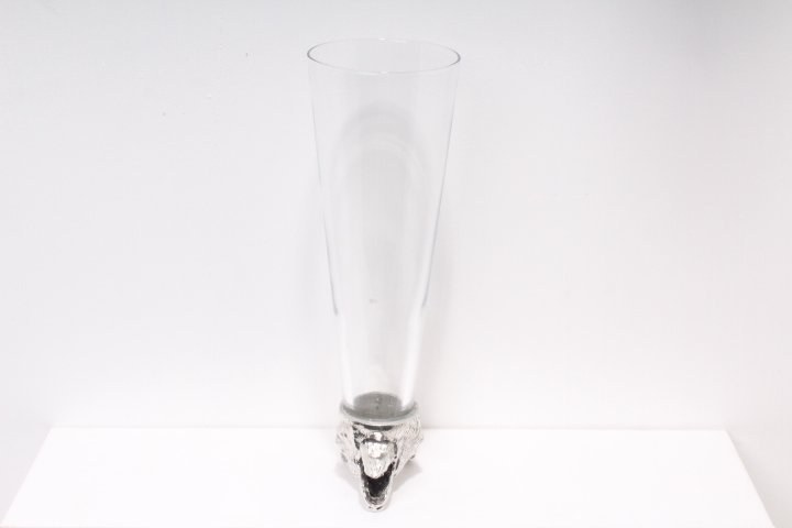 Wutschka Wolf's Head Tall Drinking Glass