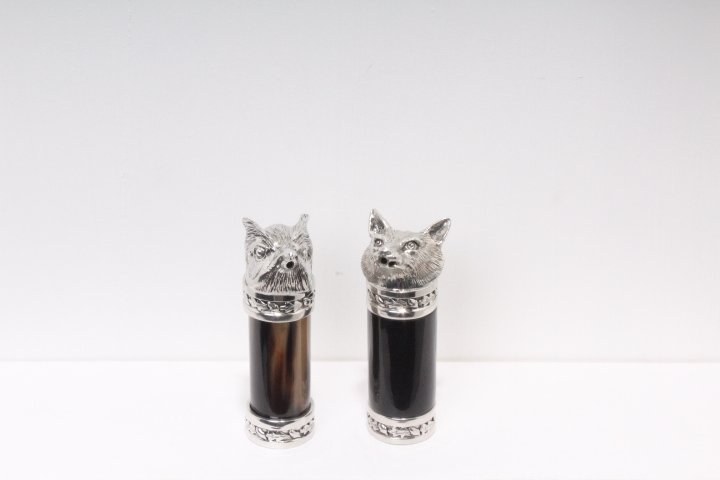Wutschka Fox & Pheasant Salt & Pepper Shakers