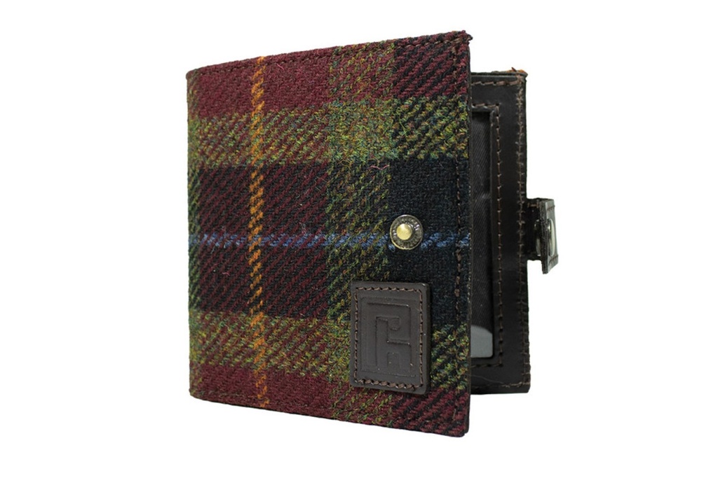 Parker-Hale Red Tweed Certificate Wallet