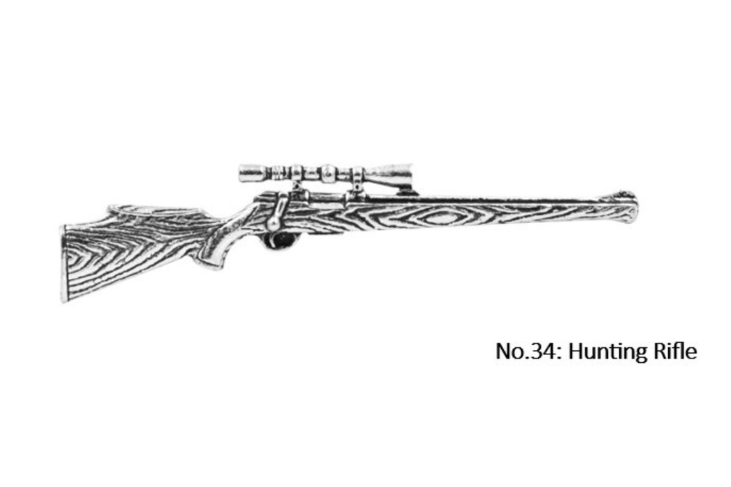 Pewter Hunting Rifle