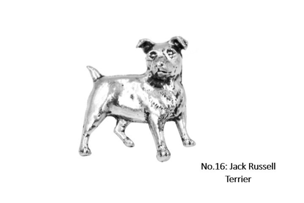 Pewter Jack Russell Terrier