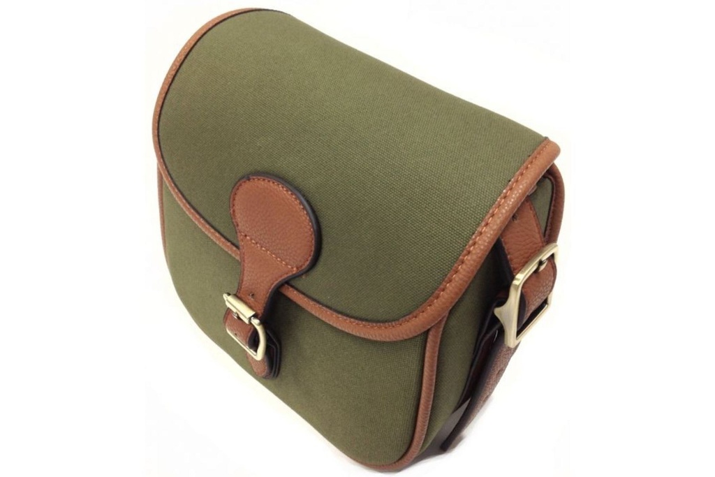 Maremmano Canvas and Leather Cartridge Bag