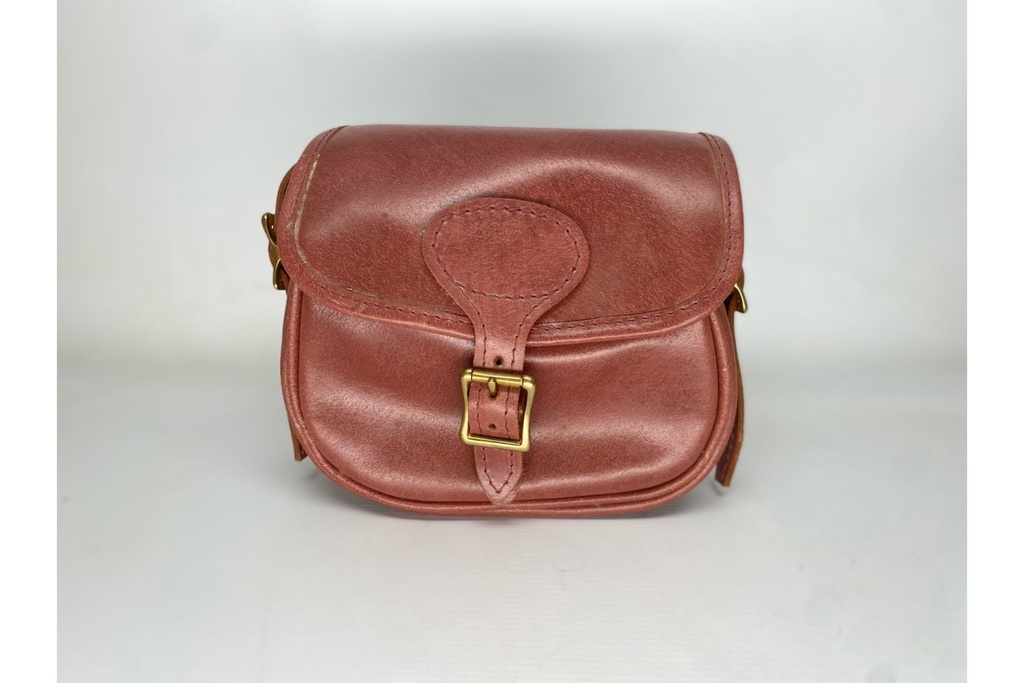 Bradleys Brown Leather Cartridge Bag