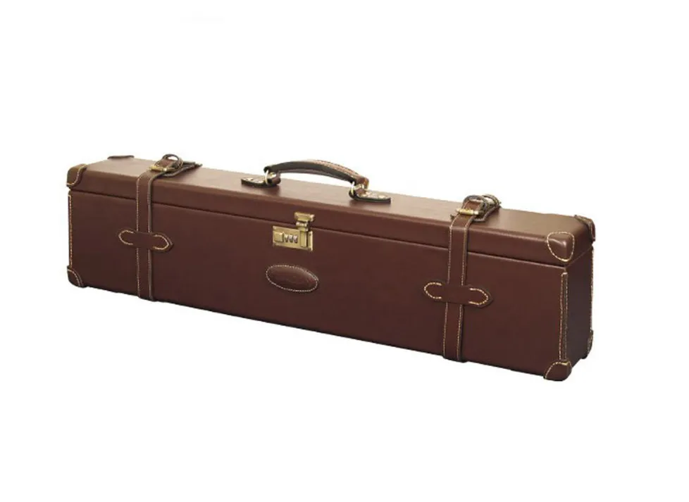 Guardian Canterbury Motor Double Leather Shotgun Case