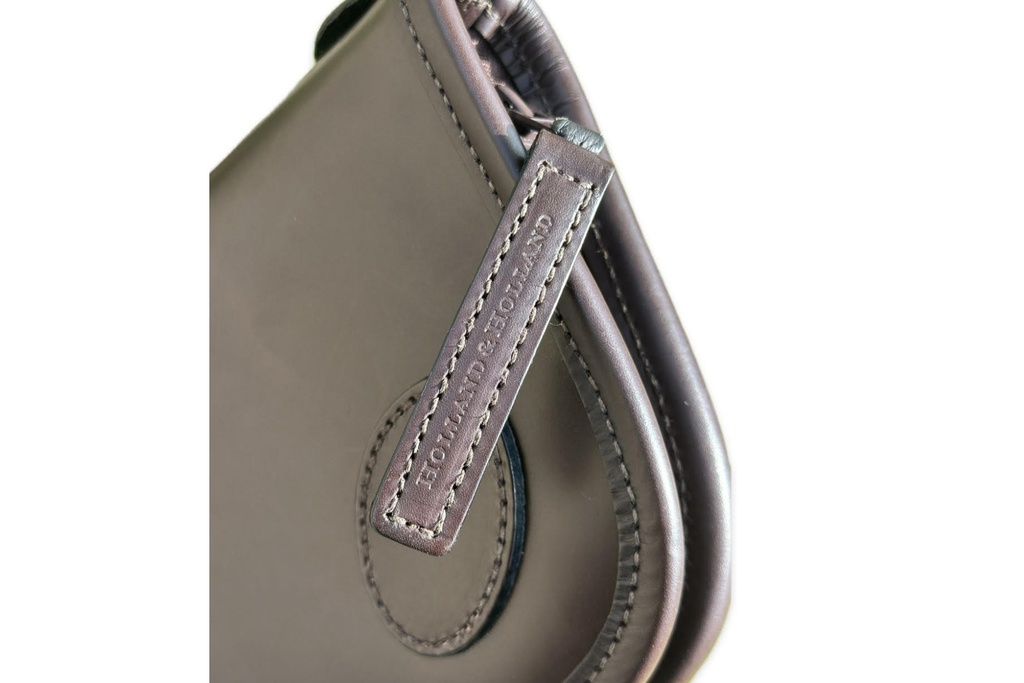 Holland & Holland Leather Fleece Lined Shotgun Slip - 28"