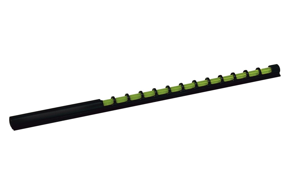 Ruby Fibre-Optic Bead Green Sporting - 120 mm