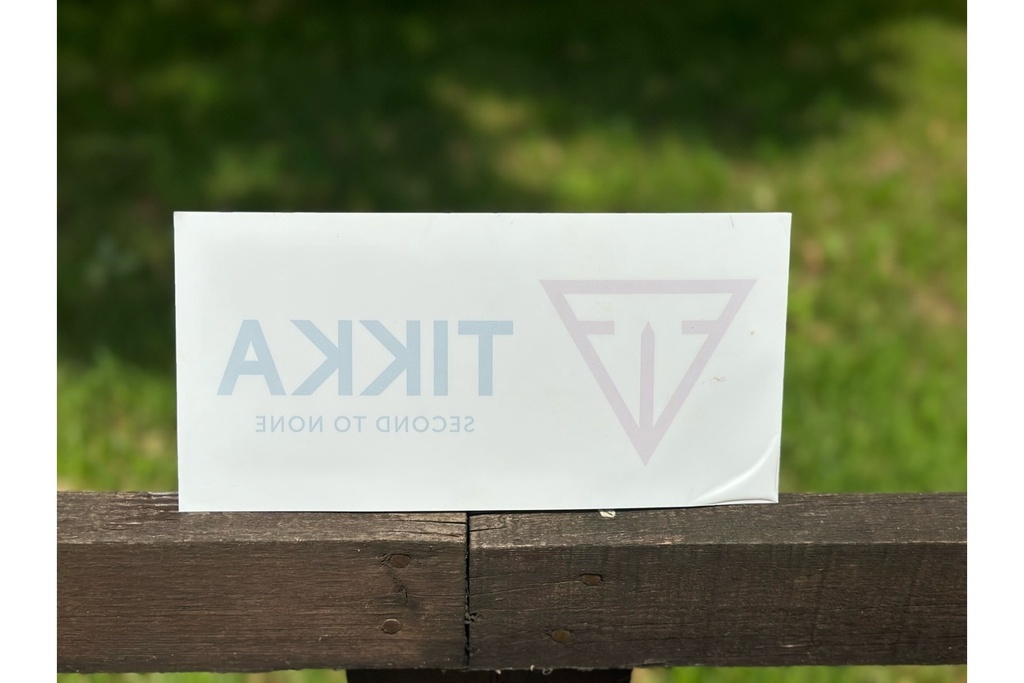 TIKKA Window Sticker