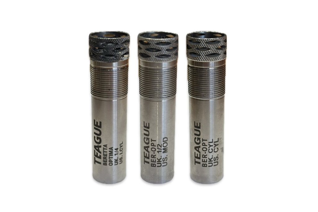 Teague: Beretta 12 Gauge Optima Extended Ported Choke Set