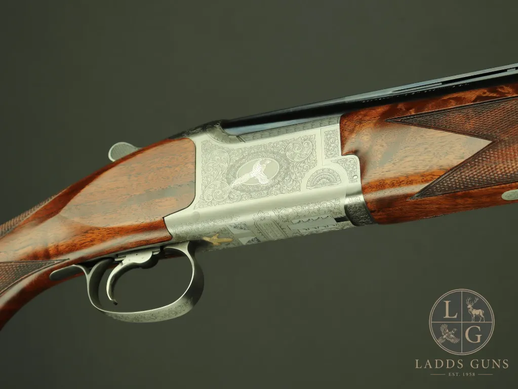 Browning B525 Autumn Silver Adj. Comb