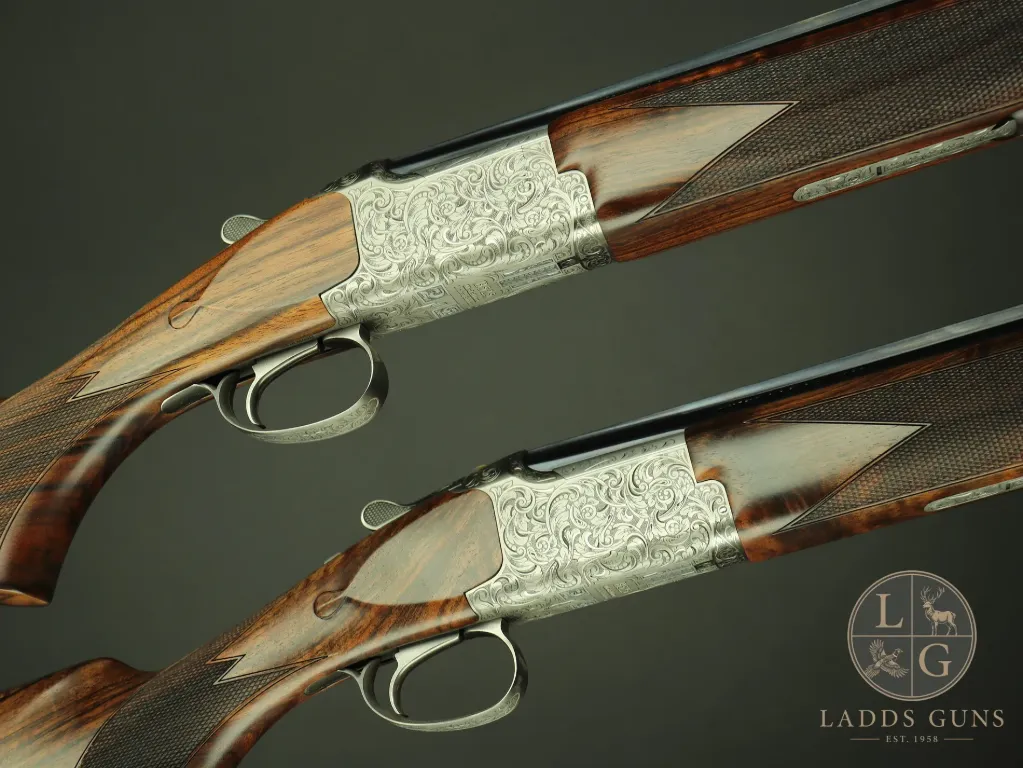 [LG20853] Browning B525 Medallion Silver 20 Gauge Pair