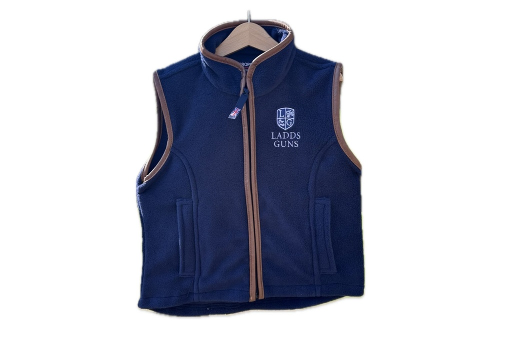 Ladds Guns Child Navy Gilet