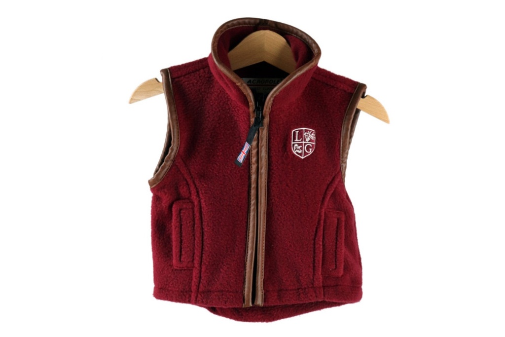 Ladds Guns Child Burgundy Gilet