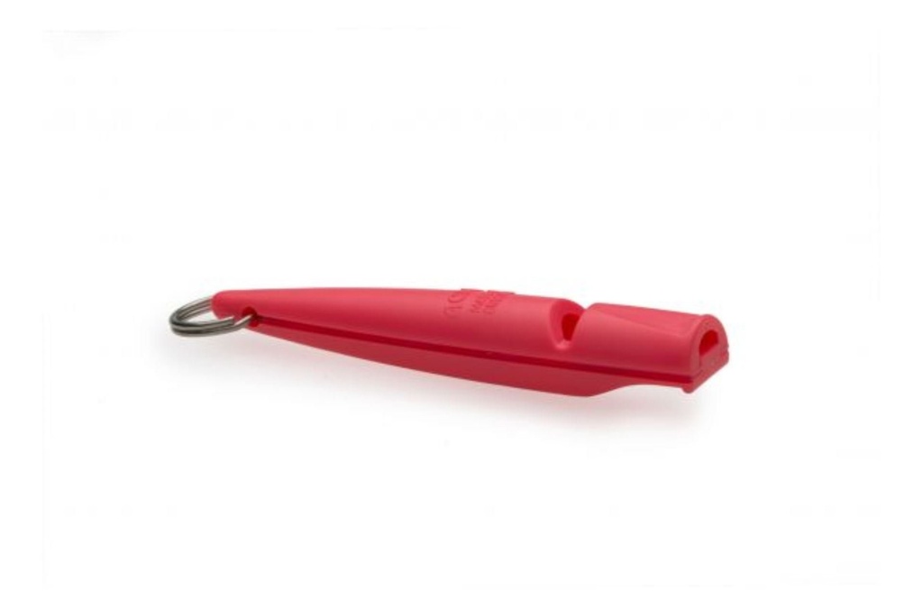 Acme Coral Pink Plastic Dog Whistle