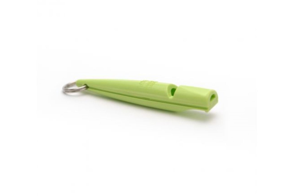 Acme Lime Green Plastic Dog Whistle